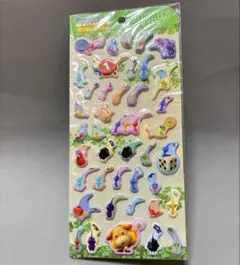 ピクミン ぷっくりシール ポケットステッカーワールド 台紙付きのサムネイル
