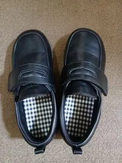 ブラックフォーマルシューズ マジックテープ式