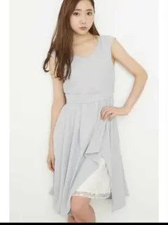 jill by jillstuart ピーキー　シア　ドレス　ワンピース