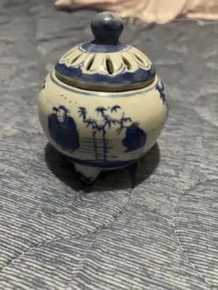 茶道具 茶箱 振出 巾筒 染付 山水紋 洞雲 作 - メルカリ