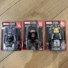 MARVEL STUDIOS ベアブリック　1番クジ　3つセット