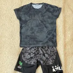 ATHLETA カモフラージュ Tシャツ ショートパンツセット 140