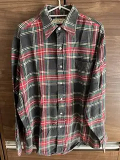 L.L.Bean チェック柄 長袖シャツ USA製