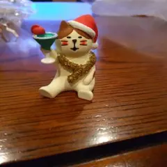 concombre サンタ帽 キャラクター 置物