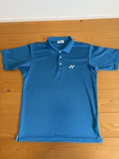 ヨネックス　ポロシャツ 青