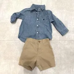 ラルフローレン　ベビー　デニムセット