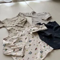 ベビー服 長袖 ロンT 4点セット まとめ売り 男の子 80 保育園着