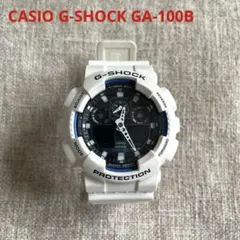 CASIO G-SHOCK GA-100B ホワイト 未稼働 デジタル 腕時計のサムネイル