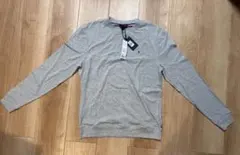 TOMMY HILFIGER グレー 長袖Tシャツ 新品