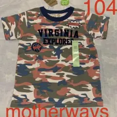 新品 マザウェイズ Tシャツ 迷彩104のサムネイル