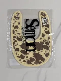 semon COW WAFFLE BIB
