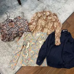 長袖トップスセット 4点