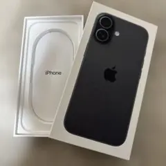 iPhone17 空箱　ブラック　BLACK 黒