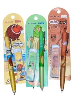 イタリアンブレインロット シャーペン 3本セット(HB芯付き)