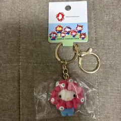 大阪万博　 ミャクミャク　キティ　立体なりきり サンリオ キーホルダー