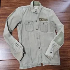 REMI RELIEFミリタリーシャツレディース