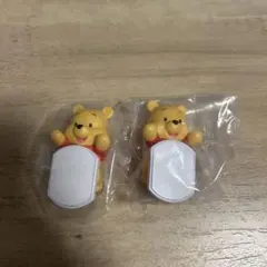 ディズニーキャラクターくっつきマスコット くまのプーさん 2個セット