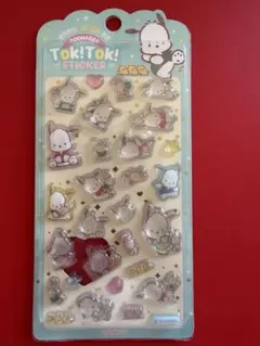 新品未開封　韓国限定　ポチャッコ　toktok ボンボンドロップシール　サンリオ