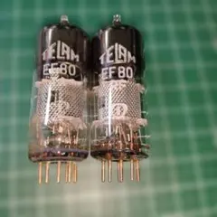TELAM EF80 真空管 2本セットのサムネイル