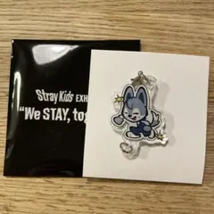 スキズ　バンチャン　展覧会　ランダム連結アクリルキーホルダー　ウルフチャン