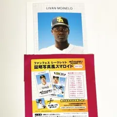 匿名・送料込⭐︎【証明写真風スマロイド】モイネロ選手 ホークス ファンフェス