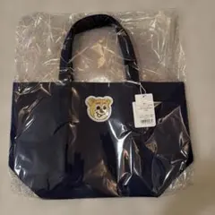 FEILER フェイラー トートバッグ ネイビー クマ - メルカリ