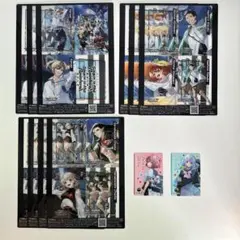 にじさんじ オリジナル クリアシート イラストカード セット セブンイレブン