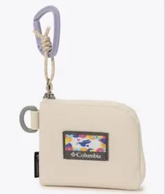 【新品タグ付】Columbia プライスストリーム ミニウォレット 白 撥水