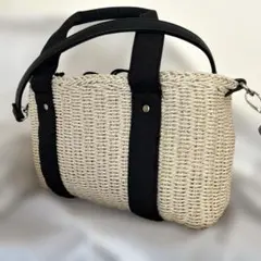 【LEPSIM】カゴバック　カゴショルダーバッグのサムネイル