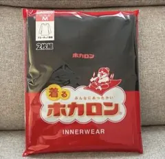 着るホカロン インナー ブラック 肌着 ホカロン 黒 M 長袖　レディース