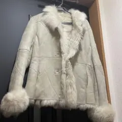 リアルシープスキンムートンコート　Lサイズ　ニチロ毛皮株式会社　NICHIRO