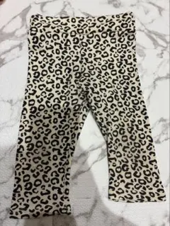 ルルモーメント ヒョウ柄ズボン80cm