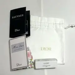 Dior 香水サンプル3点セット ミニ巾着プレゼント