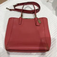 COACH 2way トートバッグ　ショルダーバッグ　レザーバッグ　マディソン