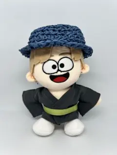 timelesz ぬい用　カンカン帽　ブルー