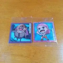 【新品】ワンピース にふぉるめーしょん 大海賊シールウエハース12 2枚セット
