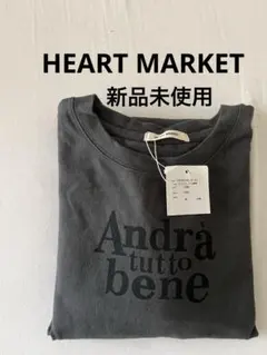 【HEART MARKET】ロゴ長袖チュニックカットソー　新品タグ付き