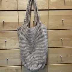 編みトートバッグ