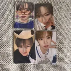 NCT WISH トレカ 4枚セット サクヤ