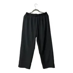 美品 スラックス ワイドパンツ レディース メンズ XL ブラック 室内着用のみ