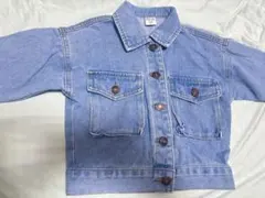 デニムジャケット　キッズ　２歳　長袖
