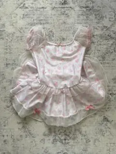 chacott バレエ レオタード 花柄 ピンク 120