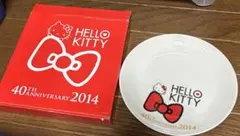 HELLO KITTY 40周年記念 プレート 皿 非売品のサムネイル