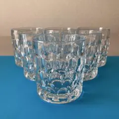 HOYAクリスタルカットグラス 6個セット