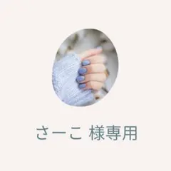 さーこ様専用　ネイルチップセット　No.159　ケース付き