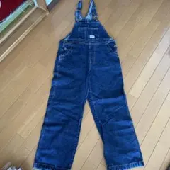 美品　デニム　オーバーオール