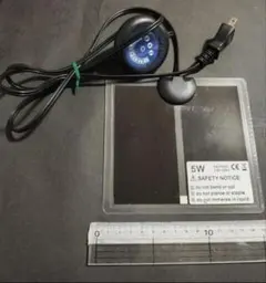 ペット用 パネルヒーター 5W 温度調整タイマー付のサムネイル
