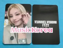 ITZY tunnel vision MusicKorea トレカ ③