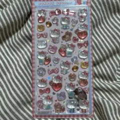 【正規品】ボンボンドロップシール サンリオ第二弾　ハローキティ赤　匿名発送