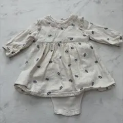 花柄 ロンパース ベビー服